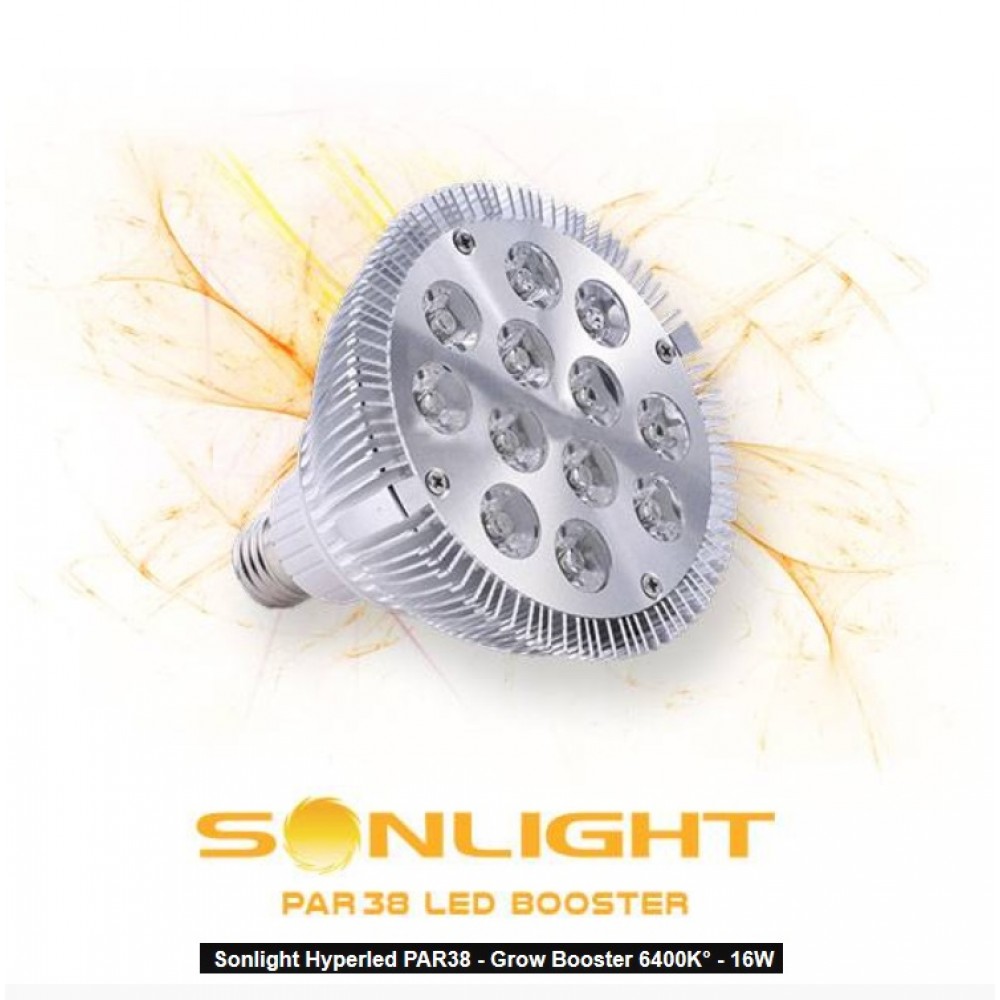 Sonlight Hyperled PAR38 - BLOOM Booster - 16W ( Flowering Phase - Φάση Ανθοφορίας)