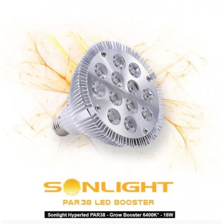 Sonlight Hyperled PAR38 - Grow Booster - 16W ( Vegetative Phase - Βλαστικότητας και Ανάπτυξης των φυτών)