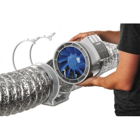 Blauberg BI-Turbo 12,5cm + cable - 280m³/h + Thermostat