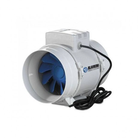 Blauberg Bi-Turbo 10cm + cable - 187m³/h + Thermostat