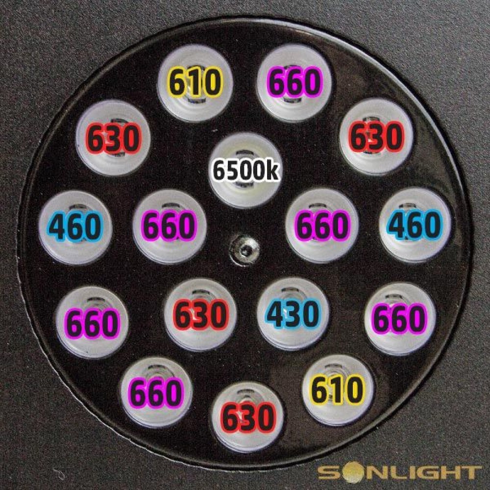 Lampada LED Sonlight Hyperled v5 192W Full Spectrum - Mod.4 - La Casa
